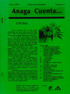 Anaga Cuenta Nº 3 - 1ª Época - Marzo 1999