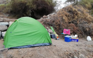 Santa Cruz informa sobre las restricciones de acampar en Anaga