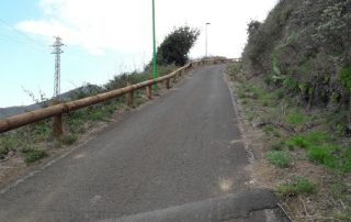 El Cabildo mejora la seguridad en tres vías del Parque Rural de Anaga