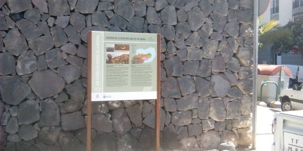 El Cabildo culmina la primera fase de señalización en la Reserva de la Biosfera Macizo de Anaga