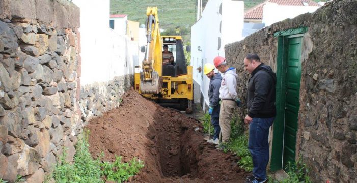 El Ayuntamiento de Tegueste inicia las obras en la Calle Puente de Palo y el Callejón Ginoria