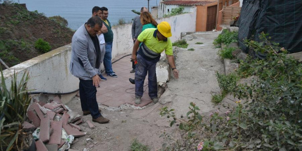 El Ayuntamiento de La Laguna acomete las obras de accesibilidad en la Hoya de Arriba