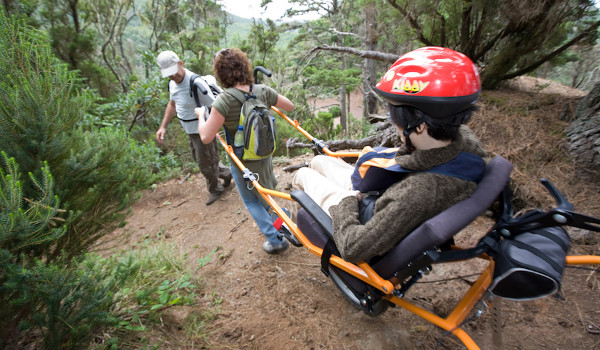 La Santa Cruz Extreme será sede de una carrera internacional para sillas adaptadas