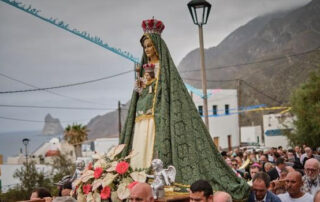 Almáciga estrena nueva iglesia en honor a la Virgen de Begoña