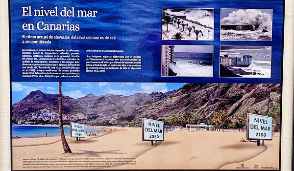El Parlamento acoge la exposición 'Cambio climático en Canarias'