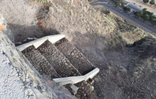 El Cabildo da por finalizada la construcción del muro de contención en la vía de Igueste de San Andrés