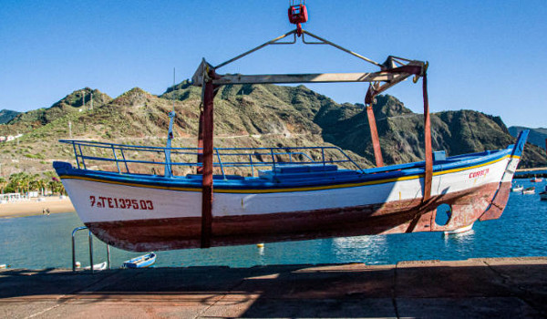 El Corbeta: de barco de pesca a escultura
