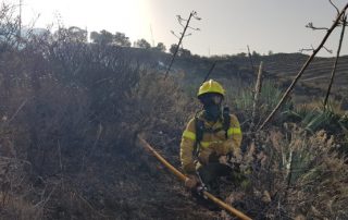La alerta por incendios prohíbe toda actividad en los senderos y pistas de Anaga