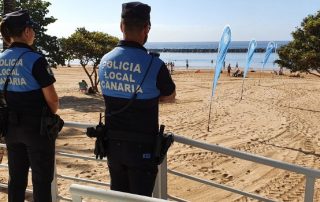 Santa Cruz refuerza la seguridad y el control en las playas con más efectivos y medios