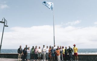 La Bandera Azul reconoce la riqueza medioambiental del litoral lagunero