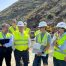 Las obras para la construcción de una depuradora en Tachero avanzan a buen ritmo